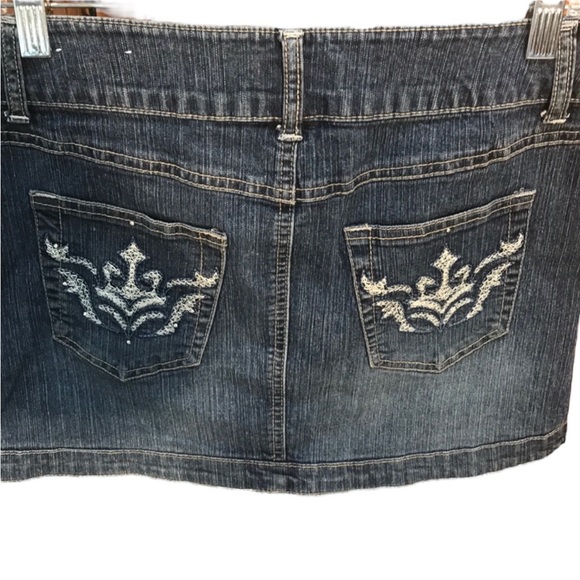 SO Denim Mini Skirt - Picture 2 of 2